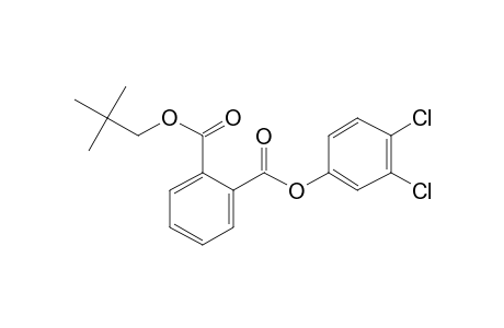Phthalic acid, 3,4-dichlorophenyl neopentyl ester