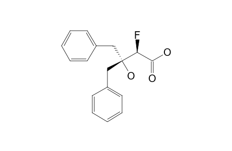 3-BENZYL-2-FLUORO-3-HYDROXY-4-PHENYLBUTYRIC-ACID