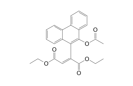 Diethyl (10-acetoxy-9-phenanthryl)fumarate