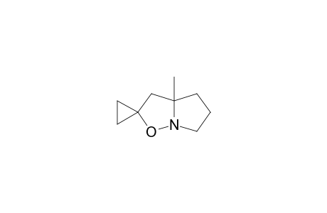 3a-methylspiro[3,4,5,6-tetrahydropyrrolo[1,2-b]isoxazole-2,1'-cyclopropane]