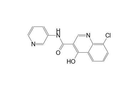 3-quinolinecarboxamide, 8-chloro-4-hydroxy-N-(3-pyridinyl)-