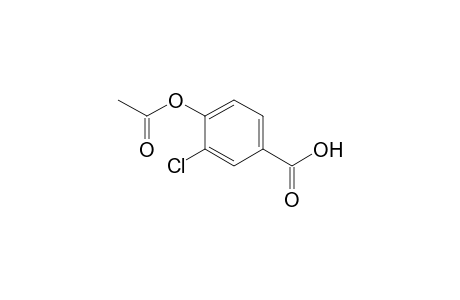 Benzoic acid, 4-(acetyloxy)-3-chloro-