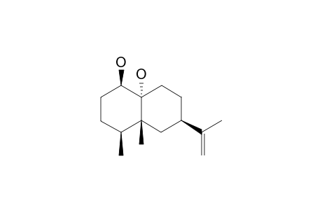 (1R,4S,4aR,6R,8aR)-4,4a-dimethyl-6-prop-1-en-2-yl-1,2,3,4,5,6,7,8-octahydronaphthalene-1,8a-diol