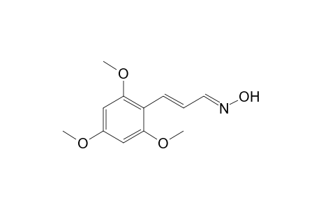 (E,1E)-3-(2,4,6-trimethoxyphenyl)-2-propenal oxime