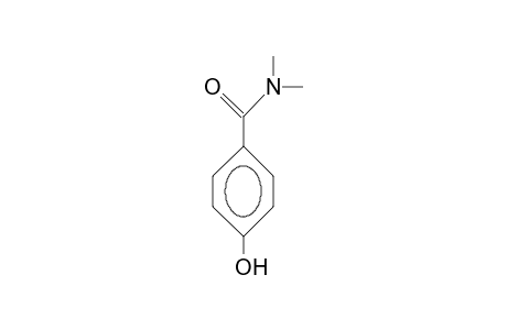 4-Hydroxy-benzoic acid, dimethyl amide