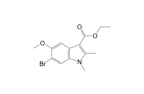 Ethyl 6-bromo-5-methoxy-1,2-dimethyl-1H-indole-3-carboxylate