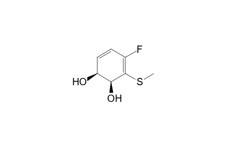 (1S,2S)-1,2-Dihydroxy-3-(methylthio)-4-fluorocyclohexa-3,5-diene