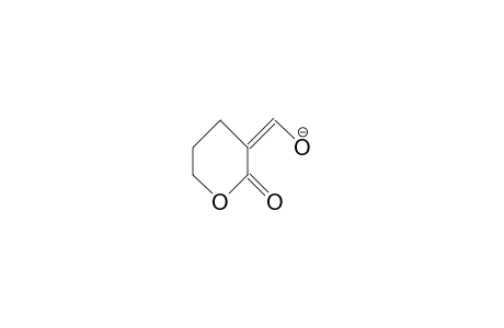 3-Hydroxymethylene-tetrahydro-2H-pyran-2-one anion