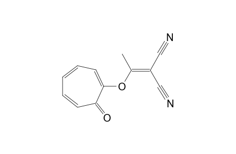 [1-(7-OXO-1,3,5-CYCLOHEPTATRIEN-1-YLOXY)-ETHYLIDENE]-PROPANEDINITRILE