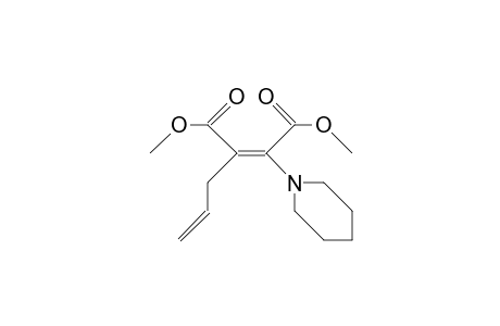 1,2-Bis(methoxycarbonyl)-1-piperidino-1,4-pentadiene