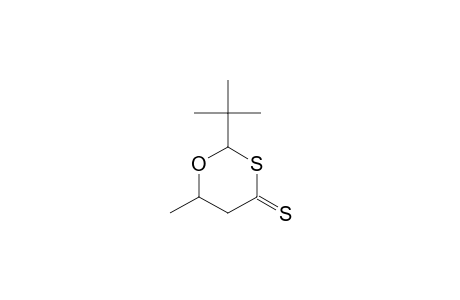 2-t-Butyl-6-methyl-[1,3]oxathiane-4-thione
