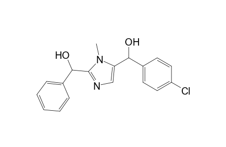 .alpha.5-(p-Chlorophenyl)-1-methyl-.alpha.2-phenyl-2,5-imidazoledimethanol