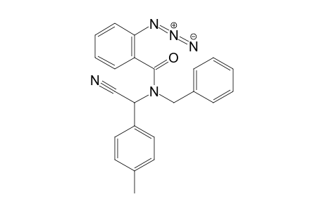 N-[.alpha.-Cyano(4-methylbenzyl)]-N-benzyl-2-azido-5-chlorobenzamide