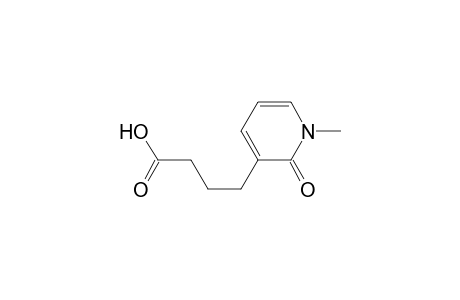 4-(1-methyl-2-oxidanylidene-pyridin-3-yl)butanoic acid