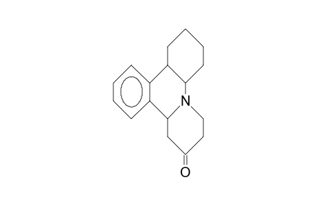 8-Oxo-decahydro-9a-H-pyrido(1,2-F)phenanthridine