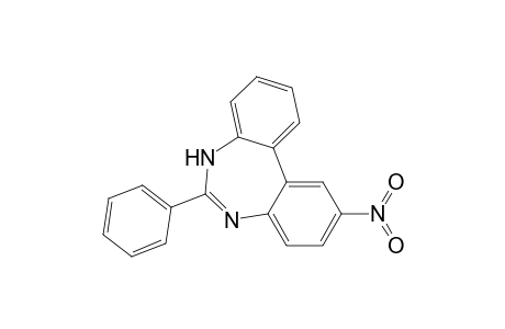 5H-Dibenzo[d,f][1,3]diazepine, 2-nitro-6-phenyl-