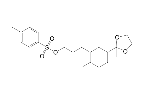 [2'-Methyl-5'-(2"-methyl[1,3]dioxolan-2''-yl)cyclohexyl]propyl toluene-4-sulfonate