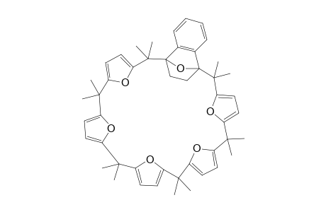 mono(1,4-Epoxynaphtho)pentafurocalixarene