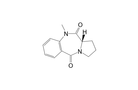 (11aS)-10-Methyl-2,3-dihydro-1H-pyrrolo[2,1-c][1,4]benzodiazepine-5,11(10H,11aH)-dione