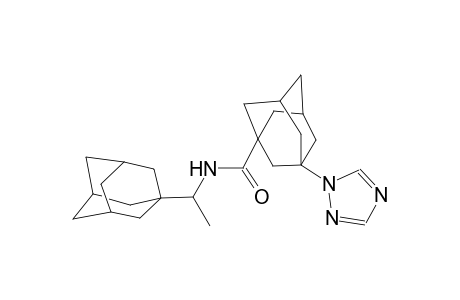 N-[1-(1-adamantyl)ethyl]-3-(1H-1,2,4-triazol-1-yl)-1-adamantanecarboxamide