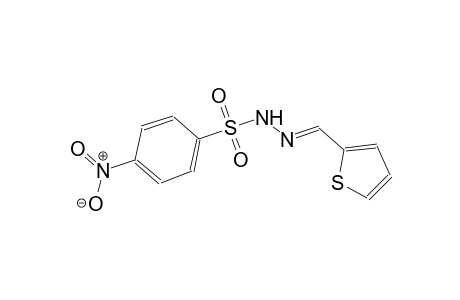 4-nitro-N'-[(E)-2-thienylmethylidene]benzenesulfonohydrazide