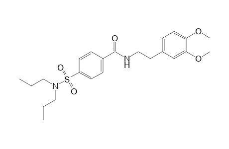 N-(3,4-dimethoxyphenethyl)-p-(dipropylsulfamoyl)benzamide