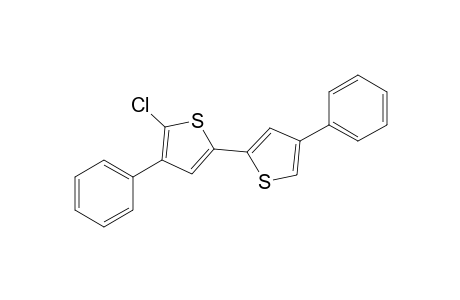 5-Chloro-4,4'-diphenyl-2,2'-bithiophene