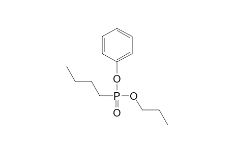 Butylphosphonic acid, phenyl propyl ester