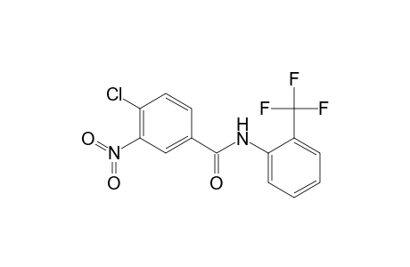 4-Chloro-3-nitro-N-[2-(trifluoromethyl)phenyl]benzamide