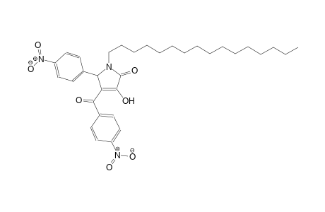 1-hexadecyl-3-hydroxy-4-(4-nitrobenzoyl)-5-(4-nitrophenyl)-1,5-dihydro-2H-pyrrol-2-one