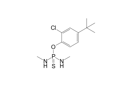 O-(4-tert-butyl-2-chlorophenyl)-N,N'-dimethyl phosphorodiamido thioa
