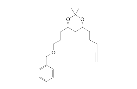 (4S,6R)-1-BENZYLOXY-4,6-O-ISOPROPYLIDENE-10-UNDECYNE-4,6-NONANEDIOL