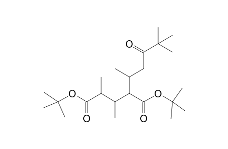 Di-tert-butyl 4-(1,4,4-trimethyl-3-oxopentyl)-2,3-dimethylpentadioate