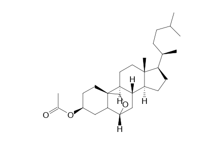 26,27-Dinorergostan-3-ol, 6,19-epoxy-, acetate, (3.beta.,6.beta.)-