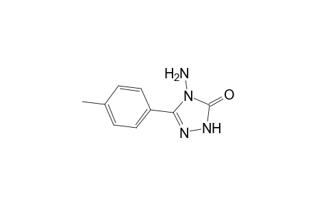4-Amino-5-(4-methylphenyl)-2,4-dihydro-3H-1,2,4-triazol-3-one