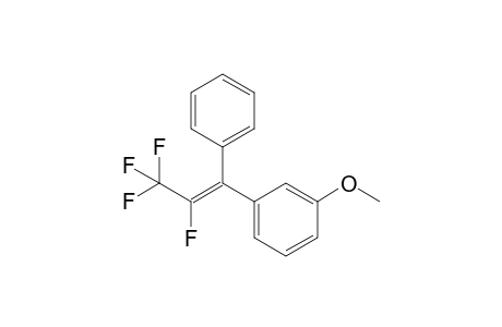 2,3,3,3-Tetrafluoro-1-(m-methoxyphenyl)-1-phenylpropene