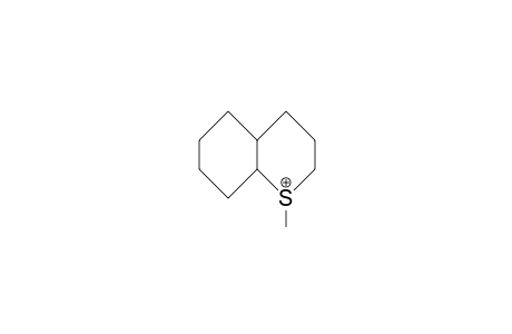 1.beta.-Methyl-cis-1-thia-decalinium cation