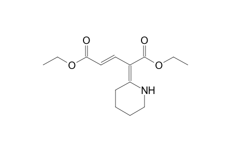 Diethyl E-4-[(Z)-piperidin-2-ylidene]-2-pentenedioate