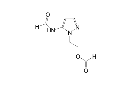 5-Formamido-1-(2-formyloxyethyl)-1H-pyrazole