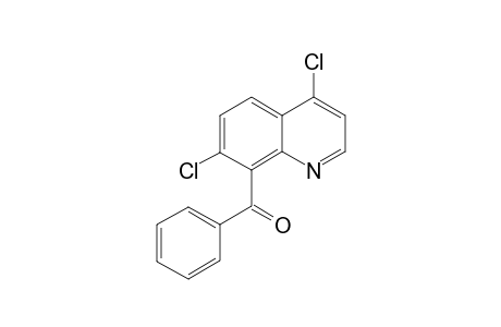 (4,7-dichloroquinolin-8-yl)(phenyl)methanone
