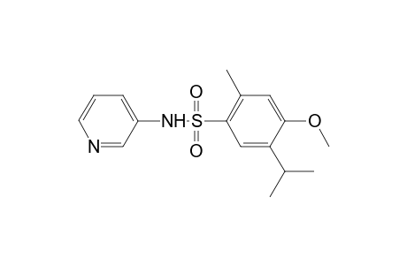Benzenesulfonamide, 4-methoxy-2-methyl-5-(1-methylethyl)-N-(3-pyridinyl)-