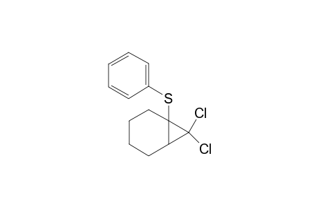 7,7-Dichloro-1-(phenylthio)[4.1.0]bicycloheptane