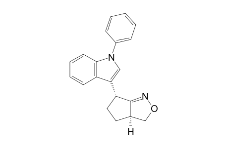 cis-3a,4,5,6-Tetrahydro-6-(N-phenyl-3-indolyl)-3H-cyclopenta[c]isoxazole