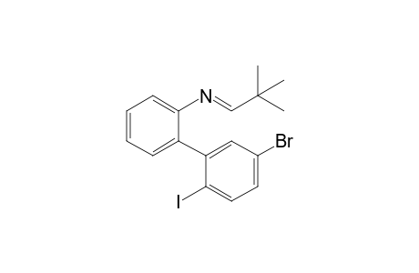 5'-Bromo-N-(tert-butylmethylene)-2'-iodo-2-aminobiphenyl