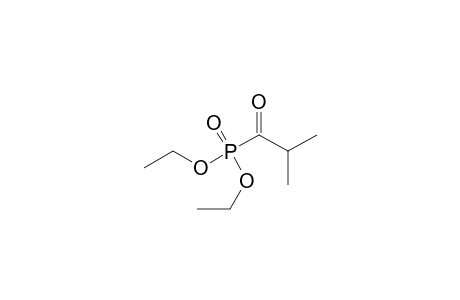 Phosphonic acid, (2-methyl-1-oxopropyl)-, diethyl ester
