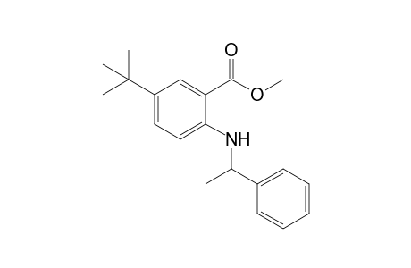 Methyl 5-tert-Butyl-2-[(1-phenylethyl)amino]benzoate