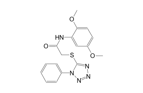N-(2,5-Dimethoxy-phenyl)-2-(1-phenyl-1H-tetrazol-5-ylsulfanyl)-acetamide
