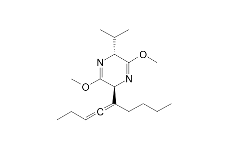 (2S,5R)-2-(1-Butyl-penta-1,2-dienyl)-5-isopropyl-3,6-dimethoxy-2,5-dihydro-pyrazine