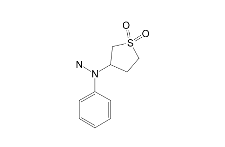 1-phenyl-1-(tetrahydro-3-thienyl)hydrazine, S,S-dioxide