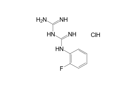 1-(o-FLUOROPHENYL)BIGUANIDE, MONOHYDROCHLORIDE